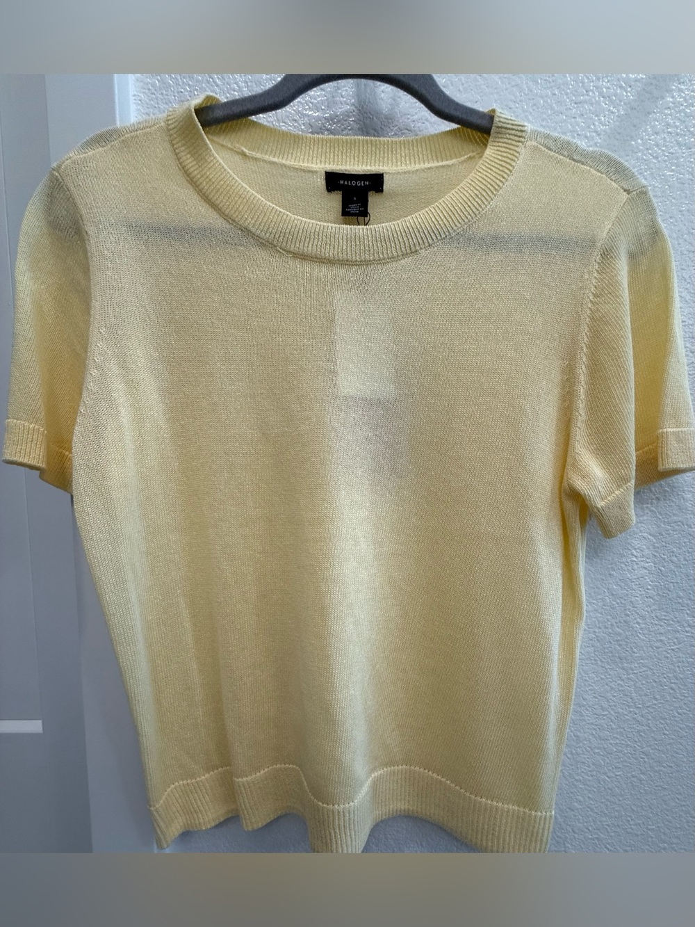 Halogen crew neck top